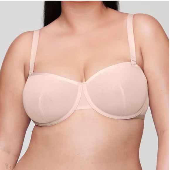 CUUP Balconette Bra Set in Sand - Picture 2 of 11